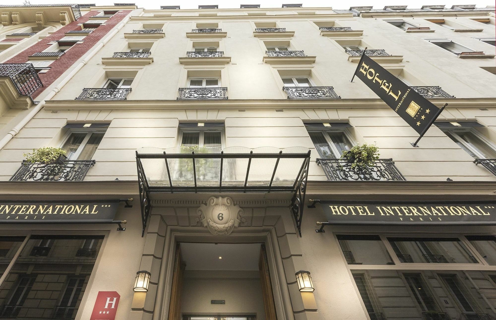 โฮเต็ล อินเตอร์เนชั่นแนล Hotel ปารีส ภายนอก รูปภาพ